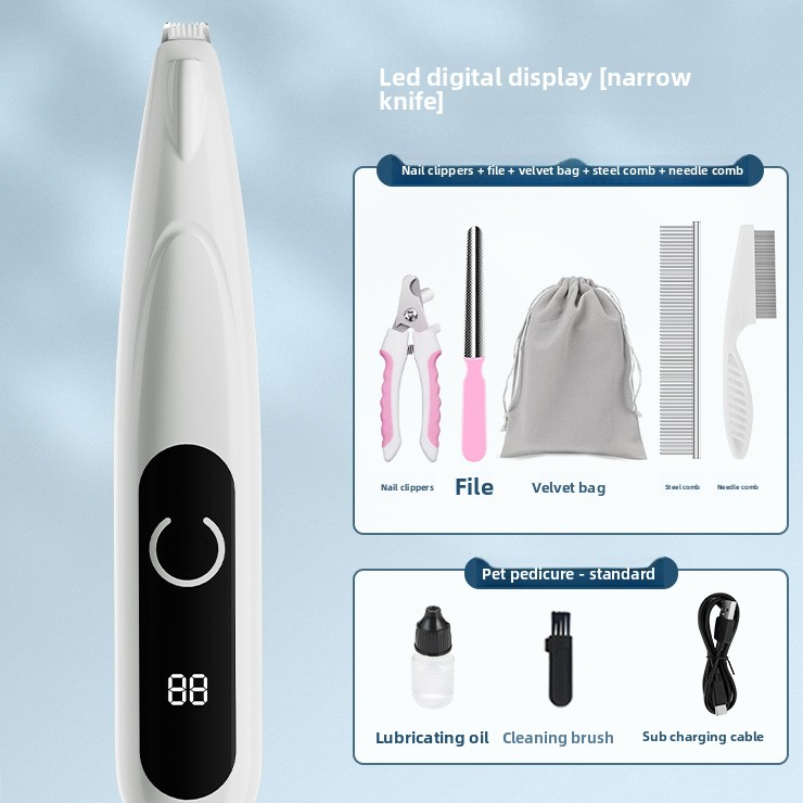Cat and Dog Paw Hair Trimmer
