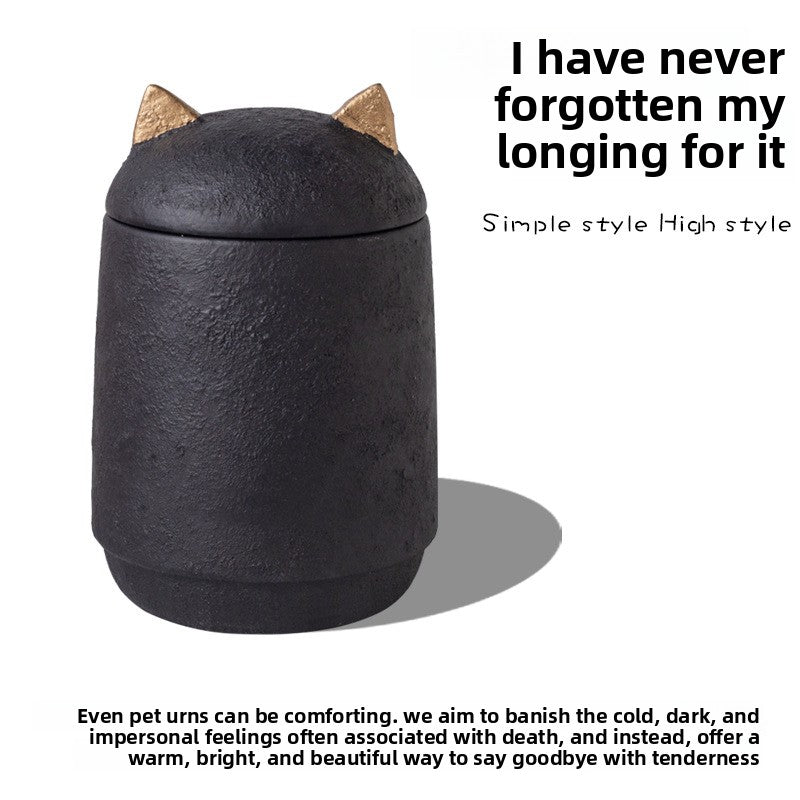 Cat and dog urn cremation ashes storage altar