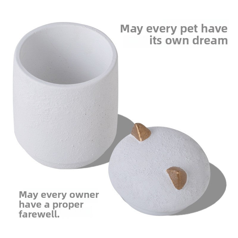 Cat and dog urn cremation ashes storage altar