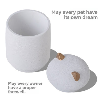 Cat and dog urn cremation ashes storage altar