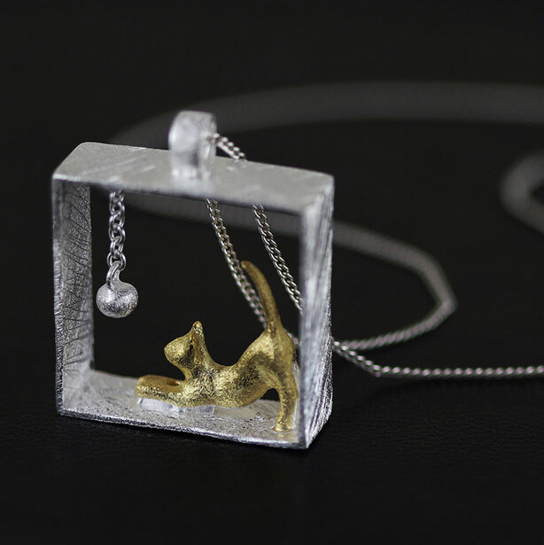 Cat Ball Clavicle Chain