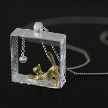 Cat Ball Clavicle Chain