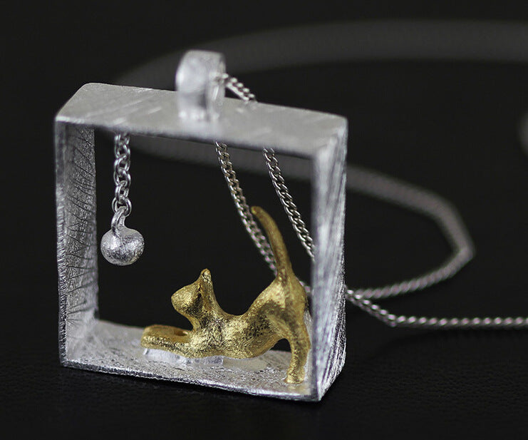 Cat Ball Clavicle Chain