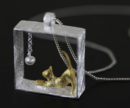 Cat Ball Clavicle Chain