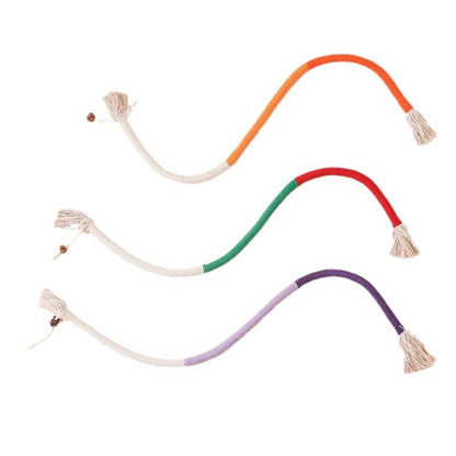 cat bite rope