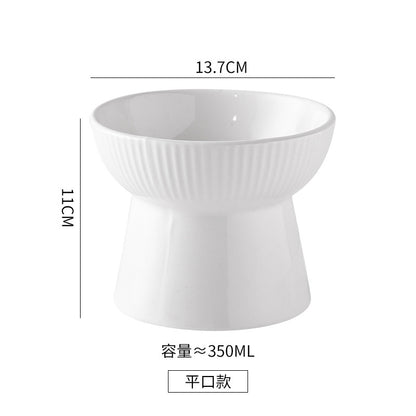 Cat ceramic bowl