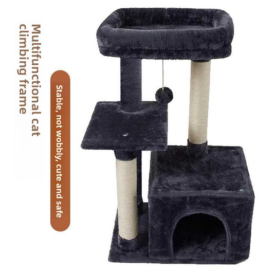Cat Climbing Tree
