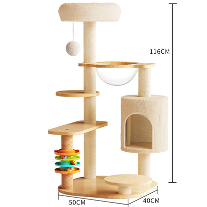 Cat Climbing Tree with Scratching Posts and Bed
