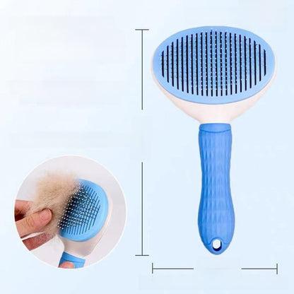 Cat comb to float hair comb