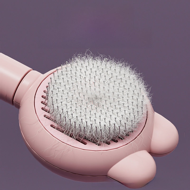 Cat comb to float hair comb