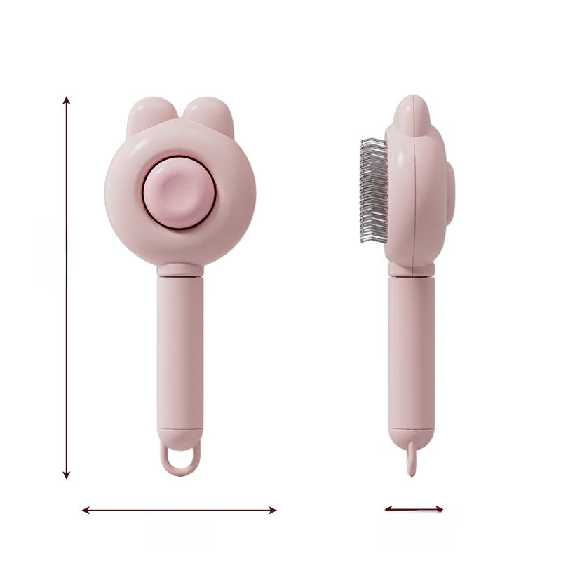 Cat comb to float hair comb