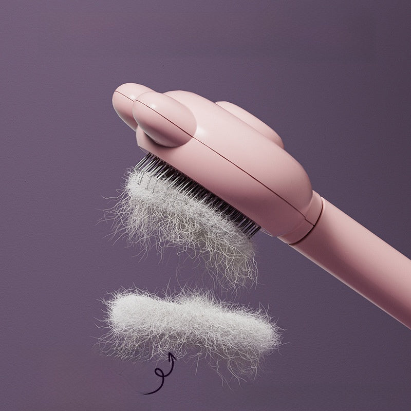 Cat comb to float hair comb