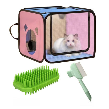 Cat drying cabinet