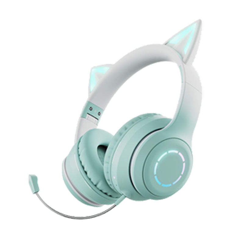Cat ear Bluetooth headphones