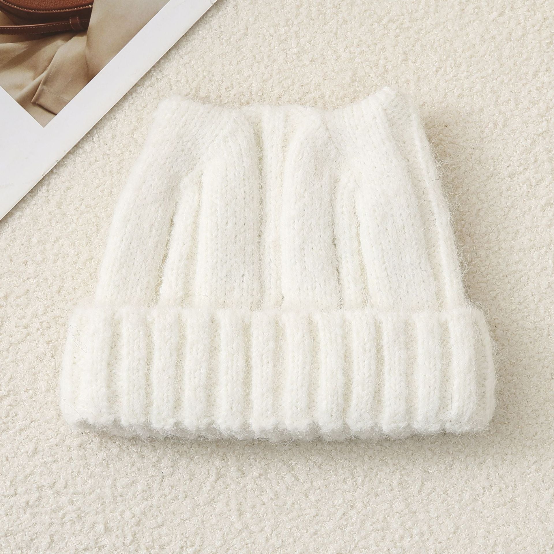 Cat Ear Knitted Wool Winter Hat