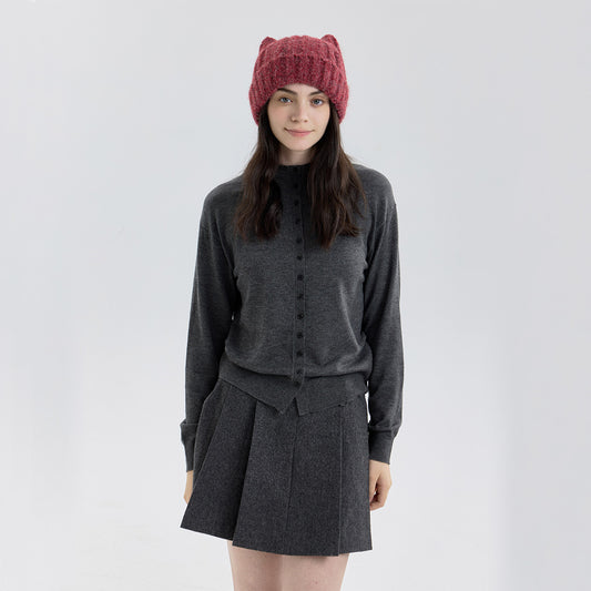 Cat Ear Knitted Wool Winter Hat