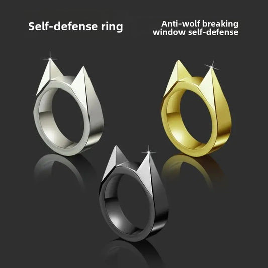 Cat Ear Ring Anti-Wolf Artifact Women