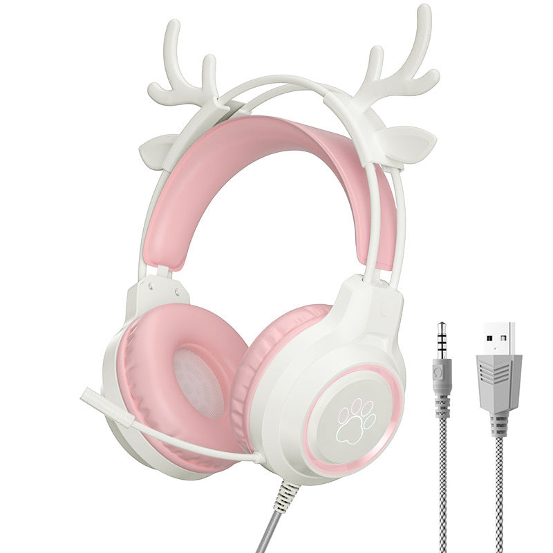 Cat Ear Wired Gaming Headset