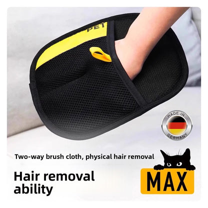 Cat fur handling gloves