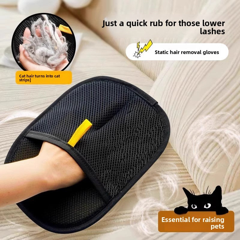 Cat hair removal device