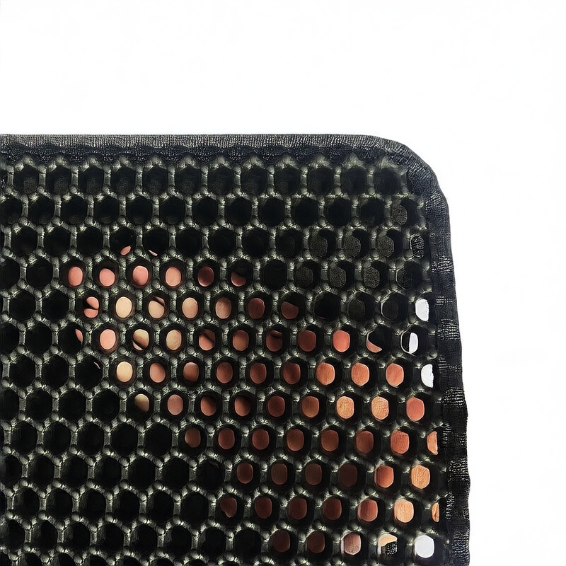 Cat litter filtering doormat