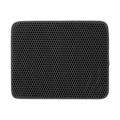 Cat litter filtering doormat