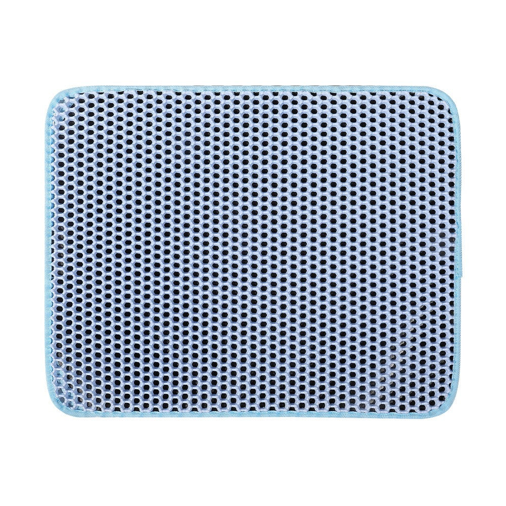 Cat litter filtering doormat