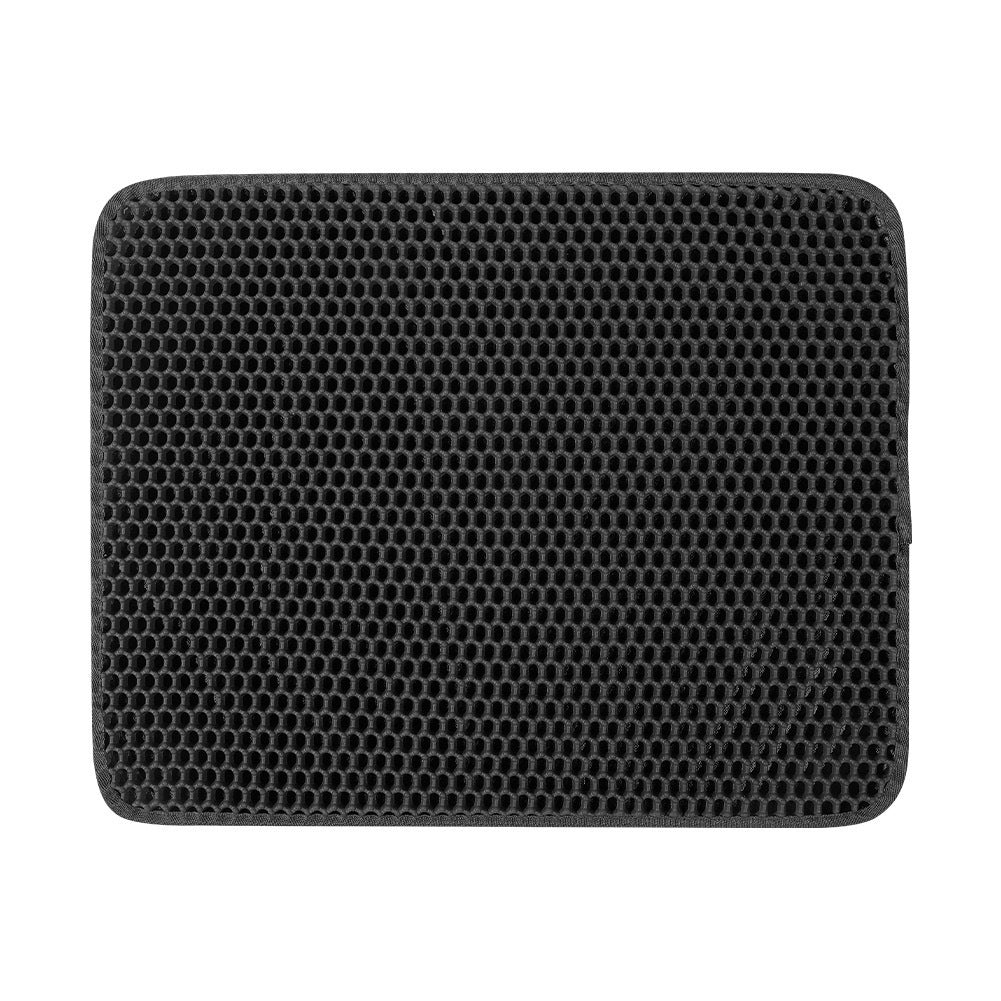 Cat litter filtering doormat