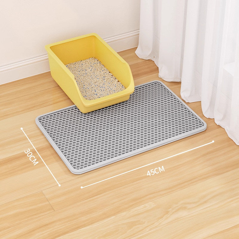 Cat litter mat