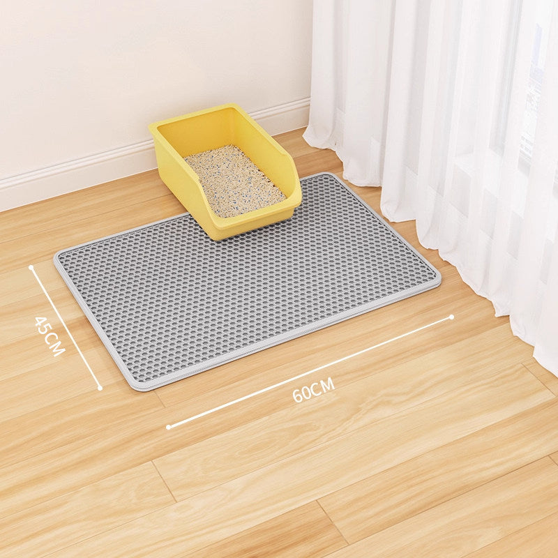 Cat litter mat