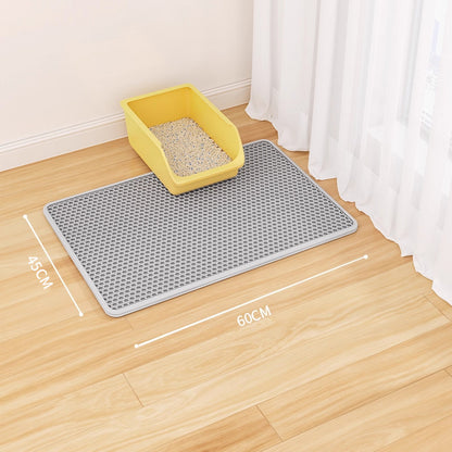 Cat litter mat