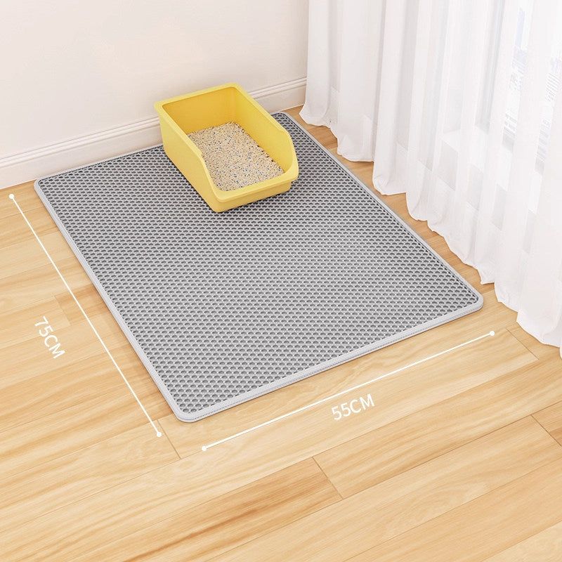 Cat litter mat