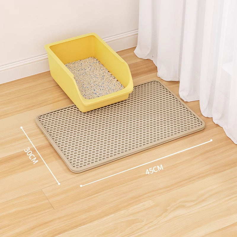 Cat litter mat