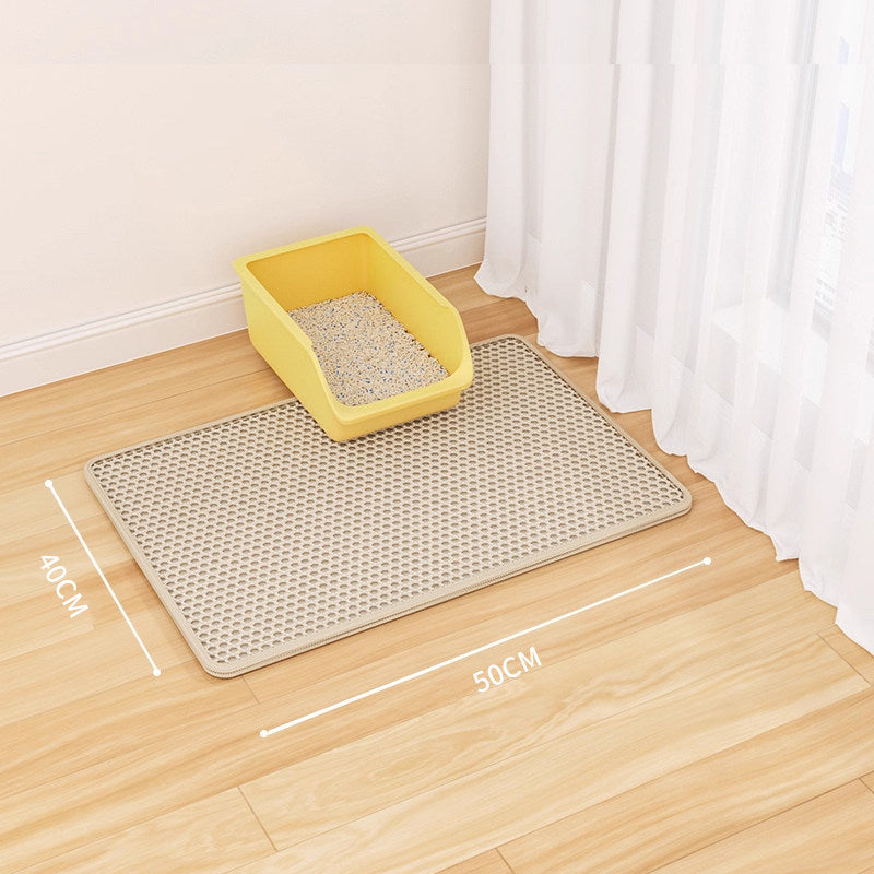 Cat litter mat