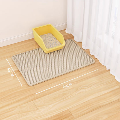 Cat litter mat