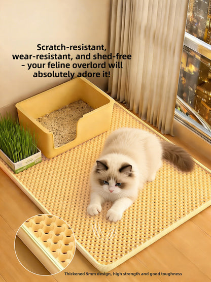 Cat litter mat
