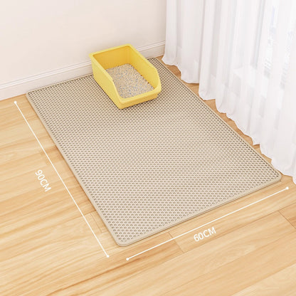 Cat litter mat