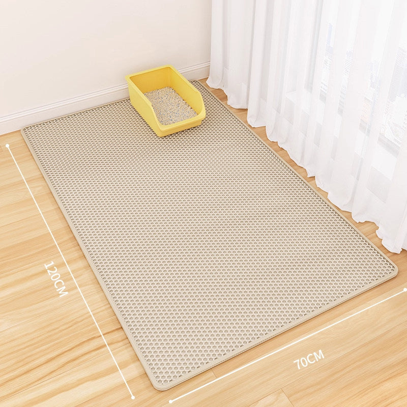 Cat litter mat