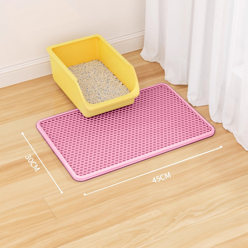 Cat litter mat