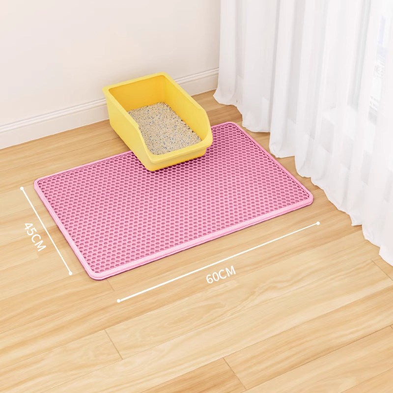 Cat litter mat