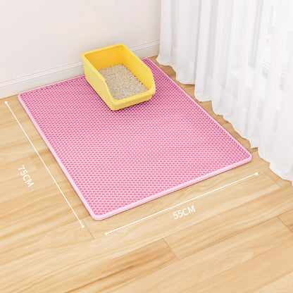 Cat litter mat