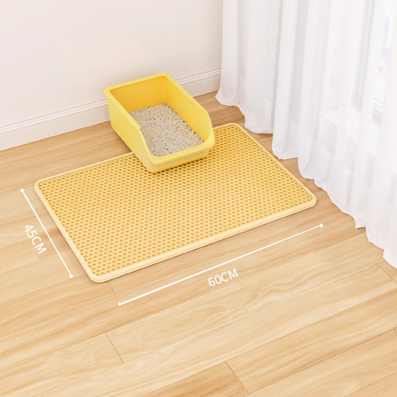 Cat litter mat