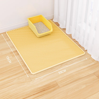 Cat litter mat