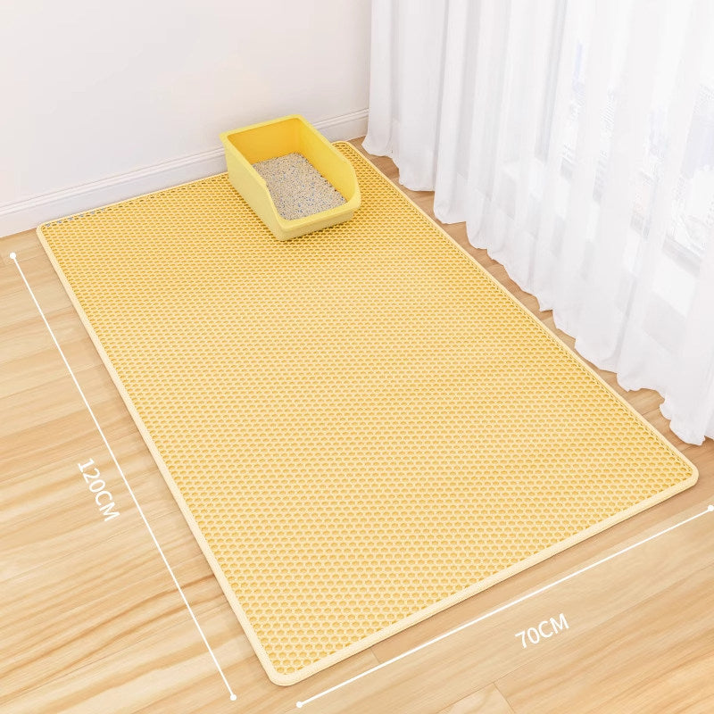 Cat litter mat