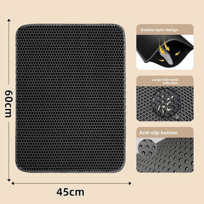 Cat litter mat