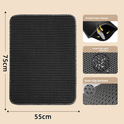 Cat litter mat