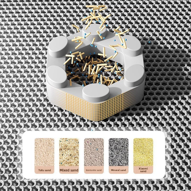 Cat litter mat