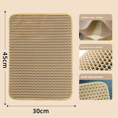 Cat litter mat
