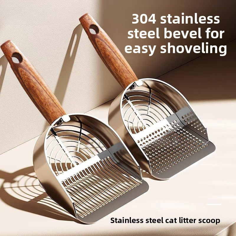 Cat litter scoop