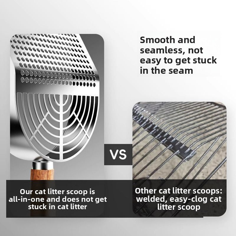 Cat litter scoop